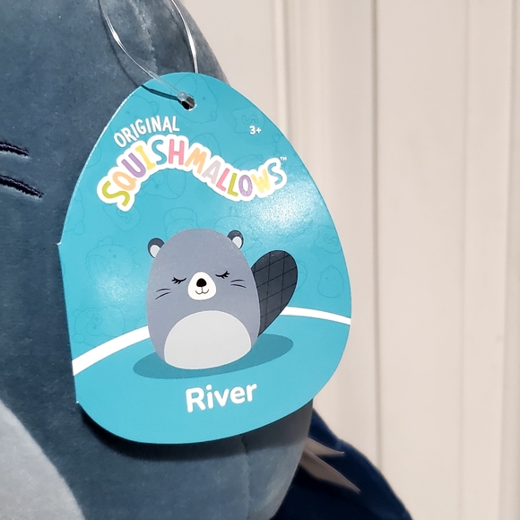 7-8" Squishmallow River soft plush Kellytoy gift toy - Picture 2 of 4